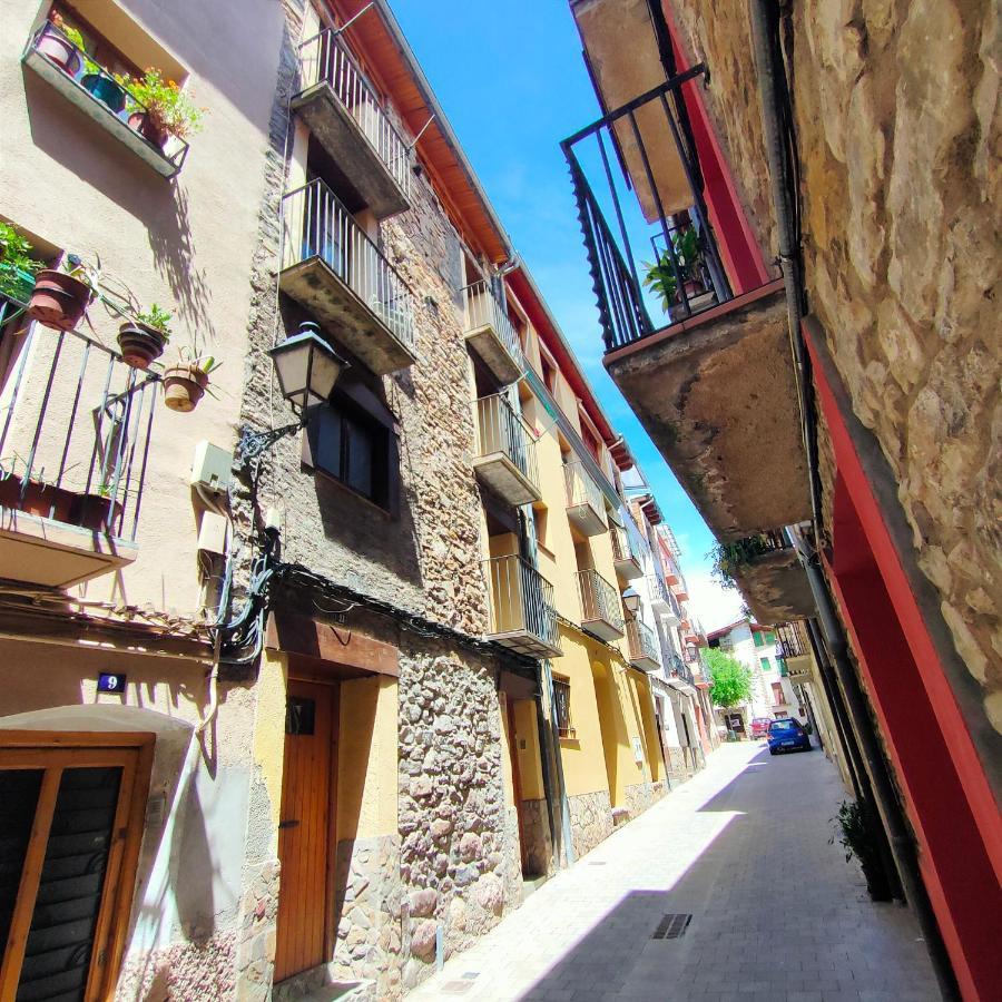פובלה דה סגור Casa Rural Cal Rocco Porta Del Pirineu מראה חיצוני תמונה