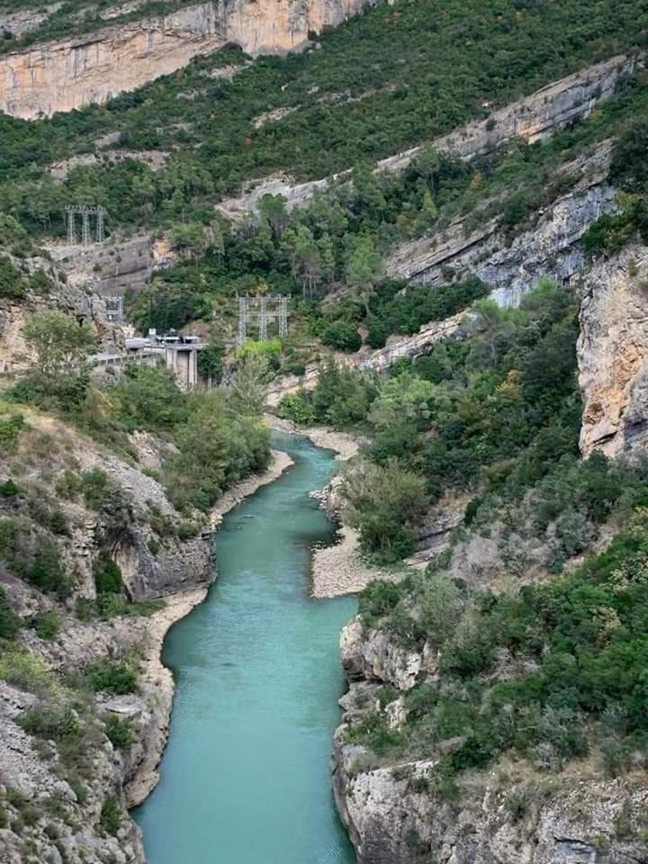 פובלה דה סגור Casa Rural Cal Rocco Porta Del Pirineu חדר תמונה